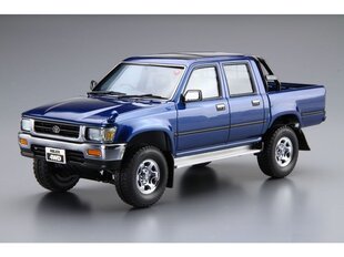 Aoshima - Toyota LN107 Hilux Pickup Double Cab 4WD '94, 1/24, 06217 цена и информация | Конструкторы и кубики | pigu.lt