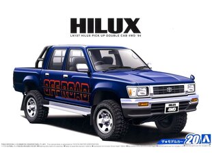 Aoshima - Toyota LN107 Hilux Pickup Double Cab 4WD '94, 1/24, 06217 цена и информация | Конструкторы и кубики | pigu.lt