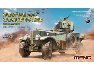 Пластиковая складная модель Meng Model - British Rolls-Royce Armoured Car, 1/35, VS-010 цена и информация | Конструкторы и кубики | pigu.lt