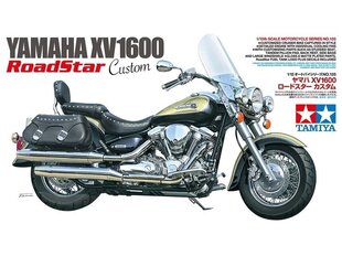 Пластиковая сборная модель Tamiya - Yamaha XV1600 RoadStar Custom, 1/12, 14135 цена и информация | Конструкторы и кубики | pigu.lt