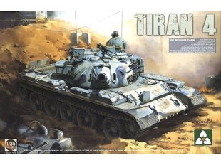 Пластиковая сборная модель Takom - Tiran 4 IDF Medium Tank, 1/35, 2051 цена и информация | Конструкторы и кубики | pigu.lt