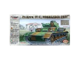 Konstruktorius Mirage Hobby - German Medium Tank Pz.Kpfw. IV C (Normandia), 1/72, 72853 kaina ir informacija | Konstruktoriai ir kaladėlės | pigu.lt