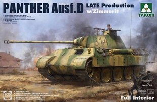 Konstruktorius Takom - Panther Ausf. D Late Production, 1/35, 2104 цена и информация | Конструкторы и кубики | pigu.lt