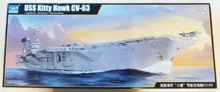 Сборная пластиковая модель Trumpeter - USS Kitty Hawk CV-63, 1/350, 05619 цена и информация | Конструкторы и кубики | pigu.lt