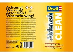 Очиститель для аэрографа Revell, 500 мл, 39005 цена и информация | Принадлежности для рисования, лепки | pigu.lt