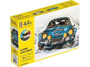 Heller - Starter Set Alpine A110 1600 S подарочный набор, 1/24, 56745 цена и информация | Конструкторы и кубики | pigu.lt