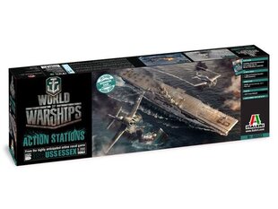 Surenkamas modelis Italeri World of Warships USS Essex 46503 цена и информация | Конструкторы и кубики | pigu.lt