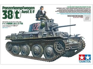 Konstruktorius Tamiya - Pz.Kpfw.38(t) Ausf. E/F, 1/35, 35369, 8 m.+ kaina ir informacija | Konstruktoriai ir kaladėlės | pigu.lt