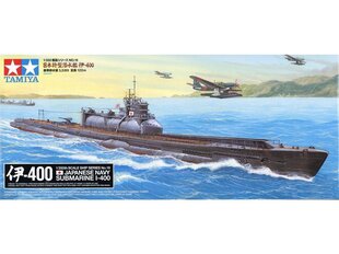 Konstruktorius Tamiya - Japanese Navy Submarine I-400, 1/350, 78019, 8 m.+ kaina ir informacija | Konstruktoriai ir kaladėlės | pigu.lt