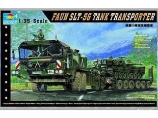 Trumpeter - Faun SLT-56 Panzertransporter, 1/35, 00203 цена и информация | Конструкторы и кубики | pigu.lt