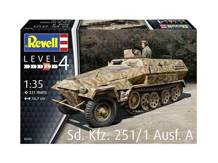 Konstruktorius Revell - Sd.Kfz. 251/1 Ausf.A, 1/35, 03295 цена и информация | Конструкторы и кубики | pigu.lt