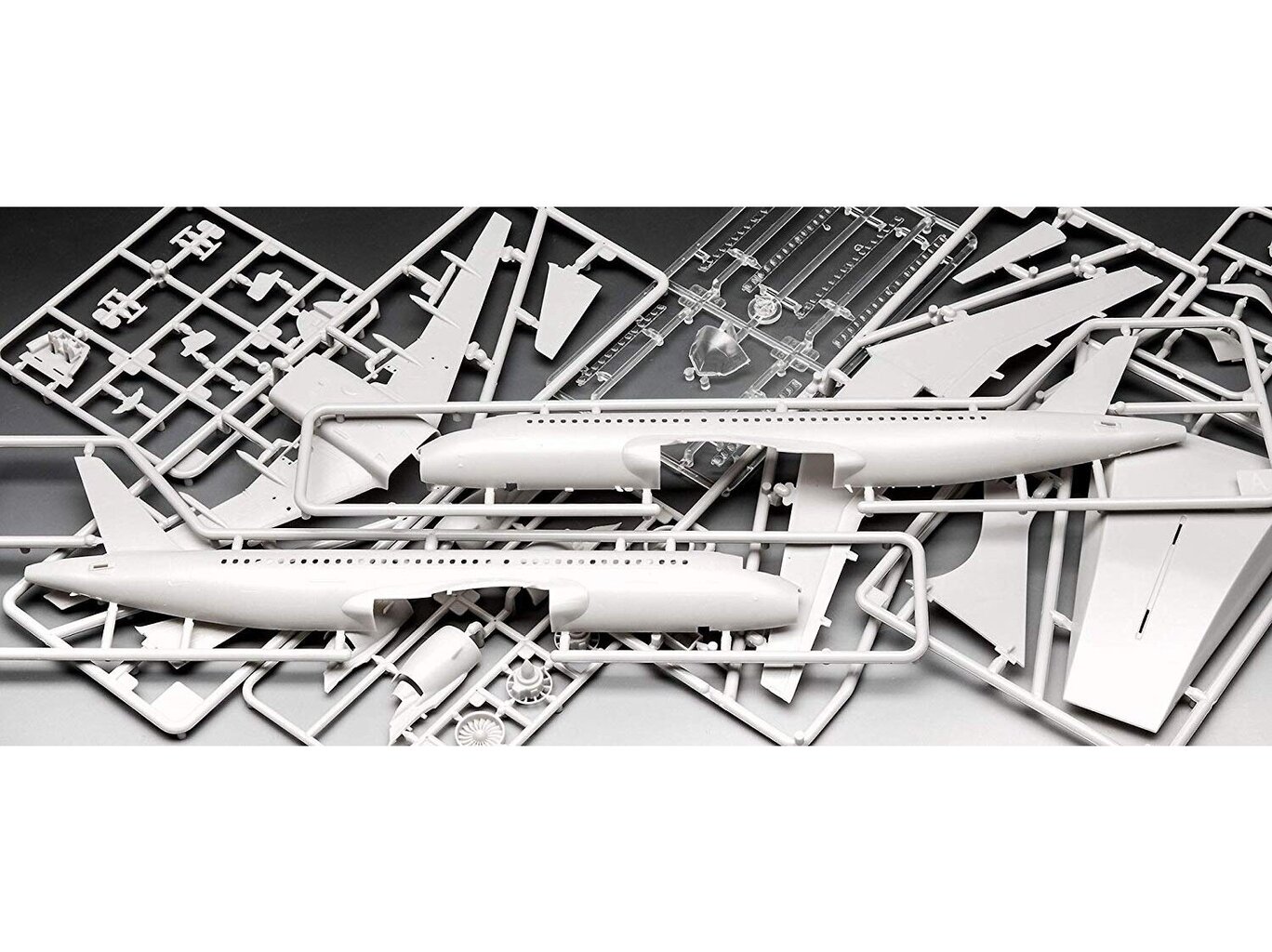 Konstruktorius Revell - Airbus A320 neo Lufthansa dovanų komplektas, 1/144, 63942, 8 m.+ kaina ir informacija | Konstruktoriai ir kaladėlės | pigu.lt