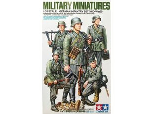 Konstruktorius Tamiya - German Infantry Set (Mid-WWII), 1/35, 35371 kaina ir informacija | Konstruktoriai ir kaladėlės | pigu.lt