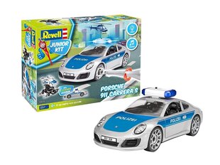 Plastikinis surenkamas modelis Revell - Junior Kit Porsche 911 Police, 1/20, 00818 kaina ir informacija | Konstruktoriai ir kaladėlės | pigu.lt