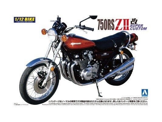 Konstruktorius Aoshima - Kawasaki 750Rs Zii Super, 1/12, 04178 kaina ir informacija | Konstruktoriai ir kaladėlės | pigu.lt