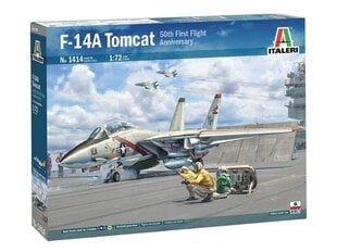 Konstruktorius Italeri - F-14A Tomcat, 1/72, 1414 kaina ir informacija | Konstruktoriai ir kaladėlės | pigu.lt