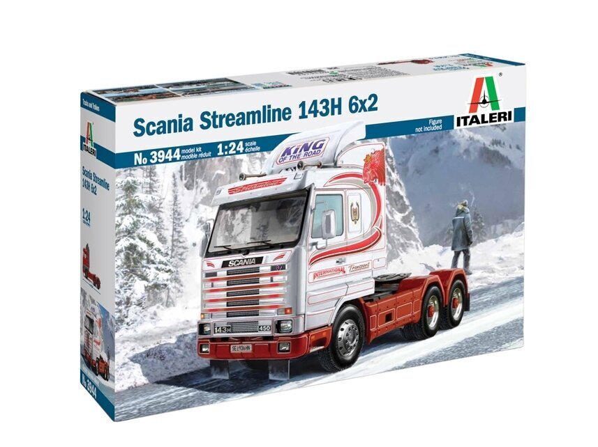 Konstruktorius Italeri - scania streamline 143H 6x2, 1/24, 3944 kaina ir informacija | Konstruktoriai ir kaladėlės | pigu.lt