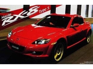 Сборная пластиковая модель Fujimi - Mazda RX-8 Type S, 1/24, 03552 цена и информация | Конструкторы и кубики | pigu.lt