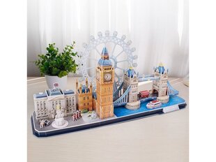 3D Dėlionė London Skyline, 00140, 10 m.+ kaina ir informacija | Dėlionės (puzzle) | pigu.lt
