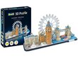 3D Dėlionė London Skyline, 00140, 10 m.+ kaina ir informacija | Dėlionės (puzzle) | pigu.lt