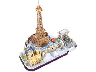 Revell - 3D Puzzle Paris Skyline, 00141 цена и информация | Пазлы | pigu.lt