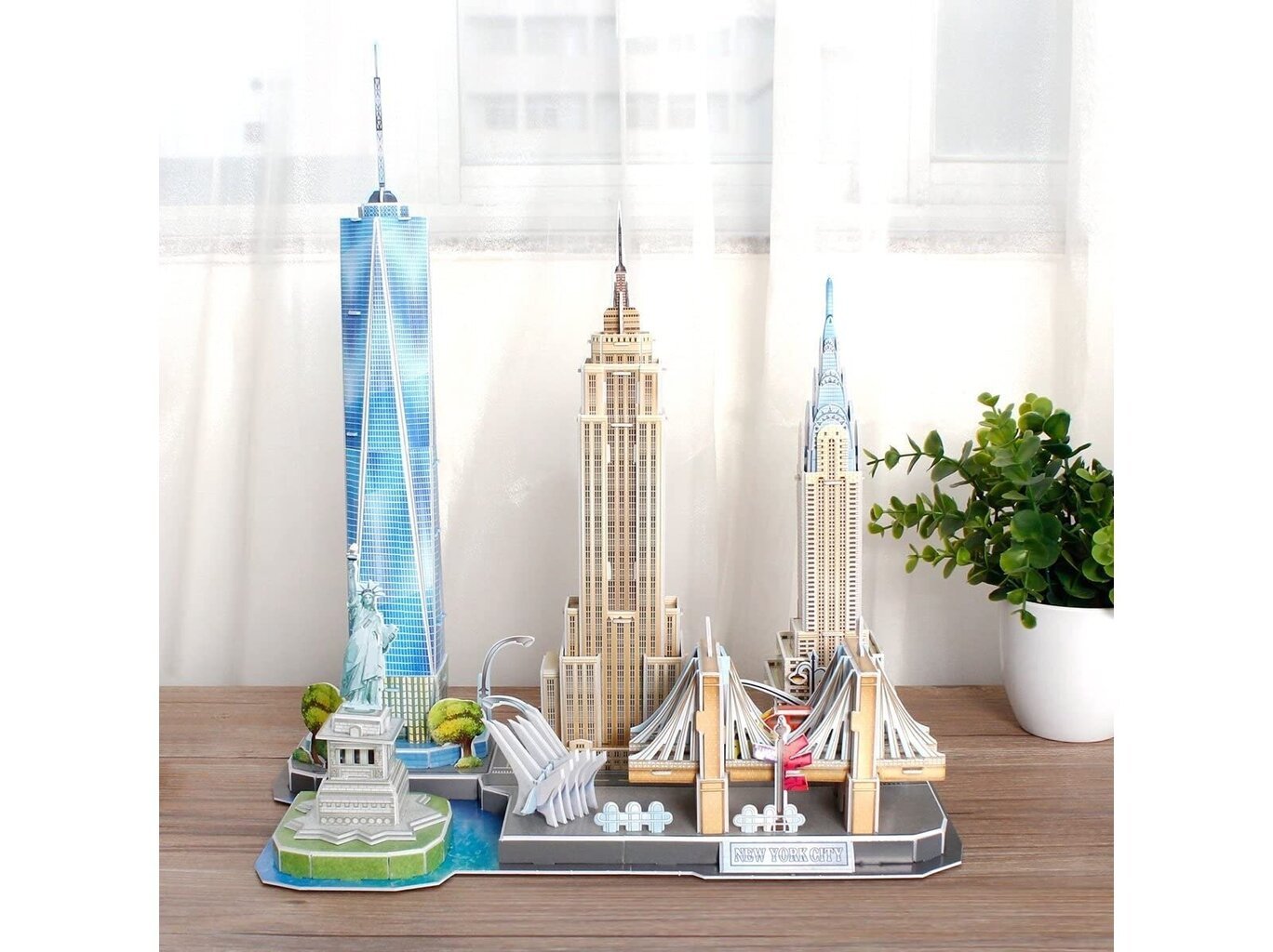 3D Dėlionė New York Skyline, 00142, 10 m.+ kaina ir informacija | Dėlionės (puzzle) | pigu.lt