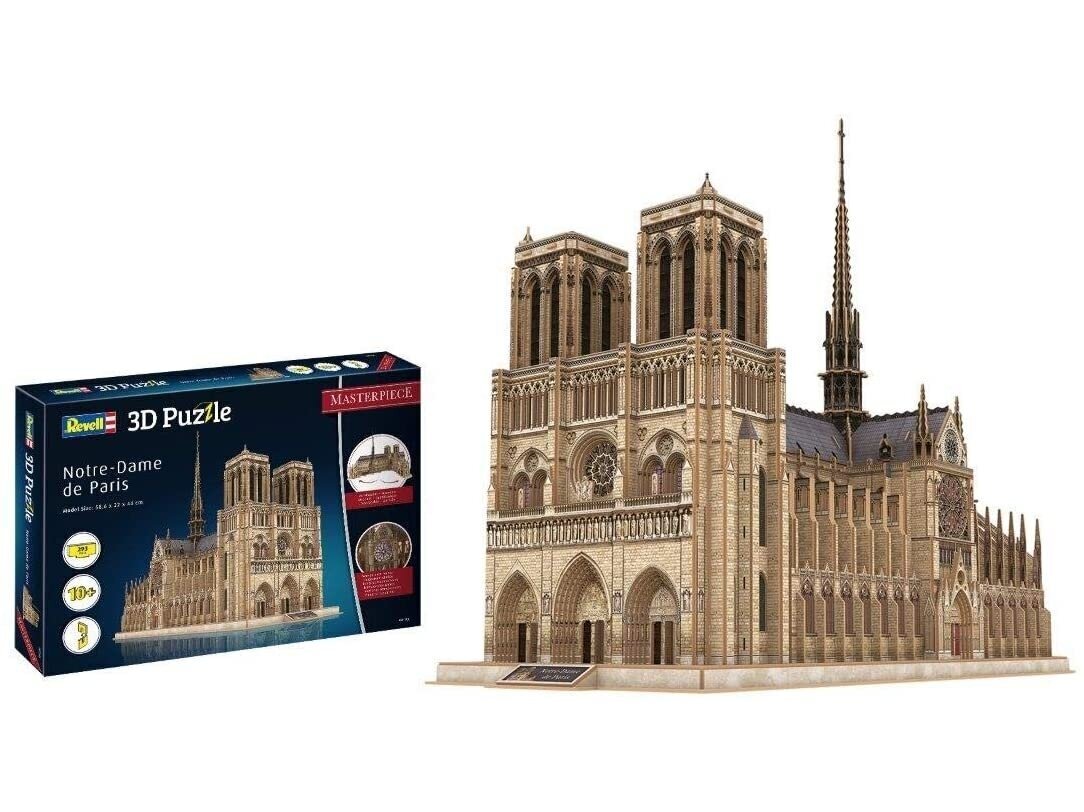 3D Dėlionė Notre Dame de Paris, 00190, 10 m.+ цена и информация | Dėlionės (puzzle) | pigu.lt