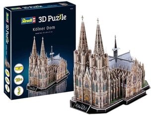 Revell - 3D Puzzle Cologne Cathedral, 00203 цена и информация | Пазлы | pigu.lt