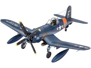 Сборная пластиковая модель Revell - F4U-4 Corsair подарочный набор, 1/72, 63955 цена и информация | Конструкторы и кубики | pigu.lt