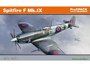 Konstruktorius Eduard - Spitfire F Mk.IX, Profipack, 1/72, 70122 kaina ir informacija | Konstruktoriai ir kaladėlės | pigu.lt