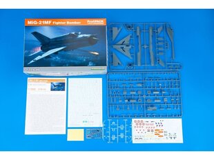 Klijuojamas modelis Eduard MiG-21MF Fighter-Bomber, Profipack, 1/72, 70142 kaina ir informacija | Konstruktoriai ir kaladėlės | pigu.lt