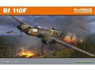 Eduard - Bf 110F, Profipack, 1/48, 8207 цена и информация | Конструкторы и кубики | pigu.lt