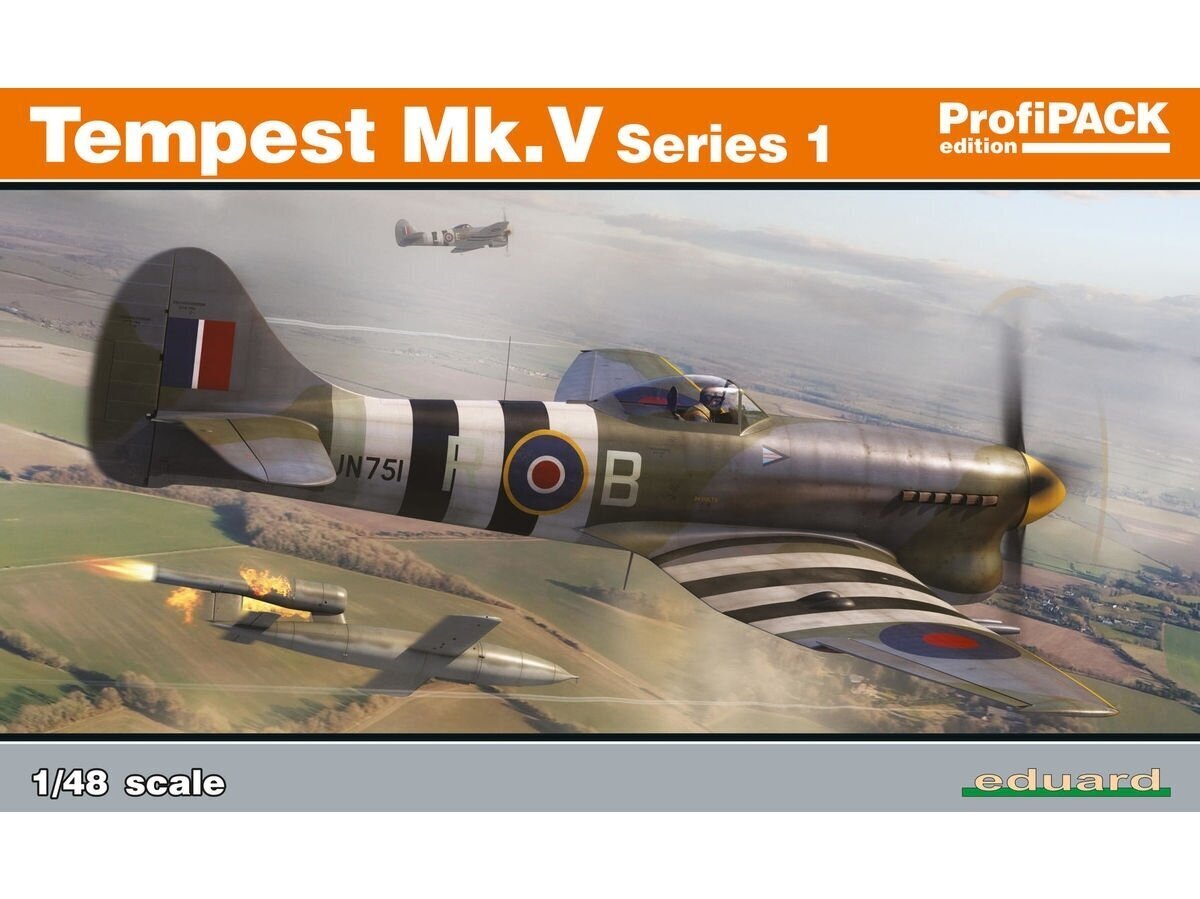 Konstruktorius Eduard - Tempest Mk.V series 1, Profipack, 1/48, 82121 kaina ir informacija | Konstruktoriai ir kaladėlės | pigu.lt