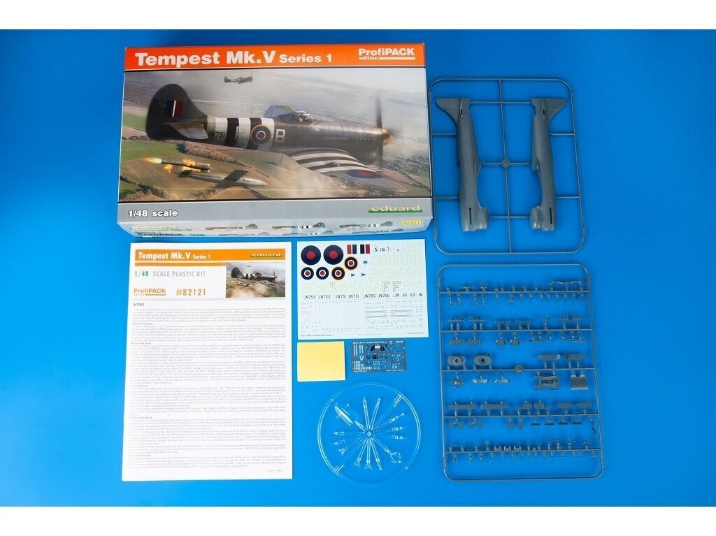 Konstruktorius Eduard - Tempest Mk.V series 1, Profipack, 1/48, 82121 kaina ir informacija | Konstruktoriai ir kaladėlės | pigu.lt