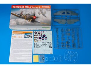 Сборная пластиковая модель Eduard - Tempest Mk.V series 2, Profipack, 1/48, 82122 цена и информация | Конструкторы и кубики | pigu.lt