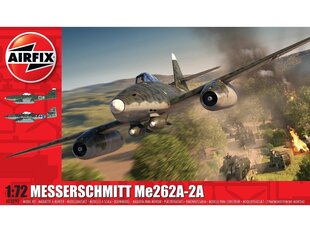 Сборная пластиковая модель Airfix - Messerschmitt ME262a-2A, 1/72, 03090 цена и информация | Конструкторы и кубики | pigu.lt