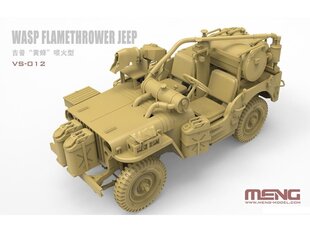 Meng Model - Wasp Flamethrower Jeep, 1/35, VS-012 цена и информация | Конструкторы и кубики | pigu.lt