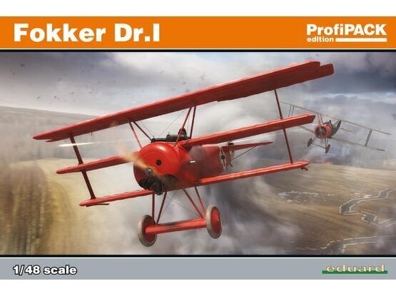 Surenkamas modelis Eduard Fokker Dr.I, Profipack, 1/48, 8162 kaina ir informacija | Konstruktoriai ir kaladėlės | pigu.lt