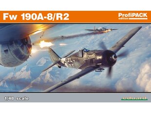 Сборная пластиковая модель Eduard - Fw 190A-8/R2, Profipack, 1/48, 82145 цена и информация | Конструкторы и кубики | pigu.lt