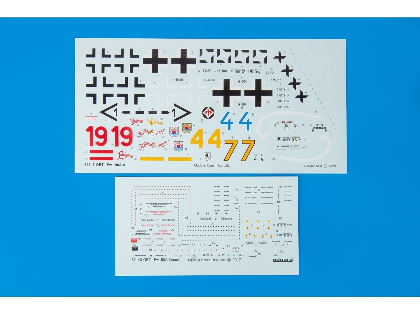 Konstruktorius Eduard - Fw 190A-8, Profipack, 1/48, 82147, 8 m.+ kaina ir informacija | Konstruktoriai ir kaladėlės | pigu.lt