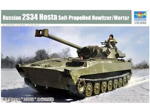 Konstruktorius Trumpeter - 2S34 "Hosta" SPH, 1/35, 09562 kaina ir informacija | Konstruktoriai ir kaladėlės | pigu.lt