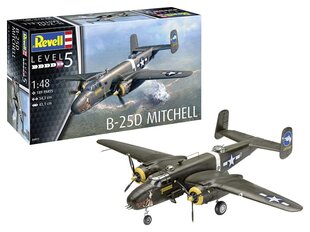 Plastikinis surenkamas modelis Revell B-25D Mitchell, 1/48, 04977 kaina ir informacija | Konstruktoriai ir kaladėlės | pigu.lt