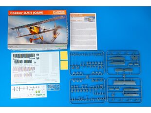 Сборная пластиковая модель Eduard - Fokker D.VII (OAW), Profipack, 1/72, 70131 цена и информация | Конструкторы и кубики | pigu.lt