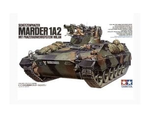 Сборная пластиковая модель Tamiya -  Bundeswehr SPz Marder 1A2, масштаб 1:35, 35162 цена и информация | Конструкторы и кубики | pigu.lt