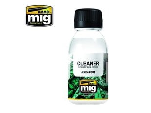 Очиститель AMMO MIG - CLEANER, 100 мл, AMIG2001 цена и информация | Принадлежности для рисования, лепки | pigu.lt