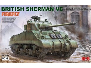 Konstruktorius Rye Field Model - British Sherman VC Firefly, 1/35, RFM-5038, 8 m.+ kaina ir informacija | Konstruktoriai ir kaladėlės | pigu.lt