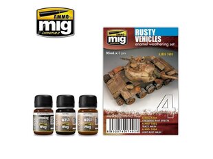 AMMO MIG - Sendinimo rinkinys RUSTY VEHICLES, 7403 kaina ir informacija | Piešimo, tapybos, lipdymo reikmenys | pigu.lt