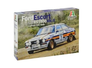 Konstruktorius Italeri - Ford Escort RS1800 Mk.II, 1/24, 3650 kaina ir informacija | Konstruktoriai ir kaladėlės | pigu.lt