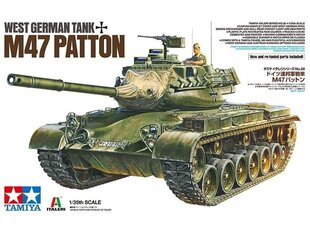 Konstruktorius Tamiya - West German tank M47 Patton, 1/35, 37028 kaina ir informacija | Konstruktoriai ir kaladėlės | pigu.lt