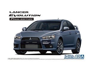 Konstruktorius Aoshima - Mitsubishi CZ4A Lancer Evolution Final Edition '15, 1/24, 05795, 8 m.+ kaina ir informacija | Konstruktoriai ir kaladėlės | pigu.lt